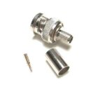 West Penn CN-BM73-4-50 RG6 Plenum 3-Piece BNC Connector, 50-Pack