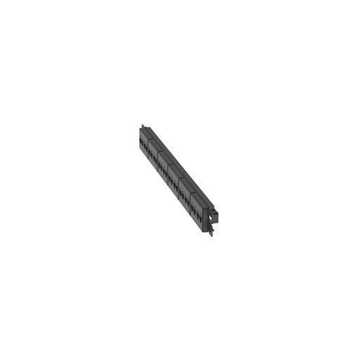 Panduit CP245E88BLY Coupler Patch Panel, CAT6E, Flat, 24-Port