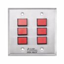 Alarm Controls CP26AGN Control Panel Dgss 6-Single Pole Double Throw Momentary Green