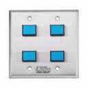 Alarm Controls CP26AGN Control Panel Dgss 6-Single Pole Double Throw Momentary Green