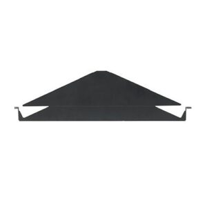Panduit CPATCBL Transitional Cover for Angled Patch Panel, Black