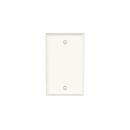 Panduit CPNIW Single Gang Screw-On Blank Faceplate