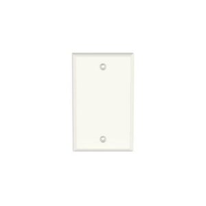 Panduit CPNIW Single Gang Screw-On Blank Faceplate