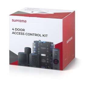 Suprema CST-4DR-D2GK CoreStation 4-Door Access Control Kit, CS-40 and XPD2-GKDB
