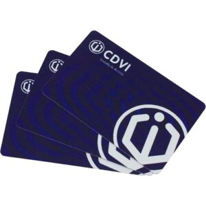 CDVI CTU48 U4GO UHF ISO RFID Card, 10-Pack