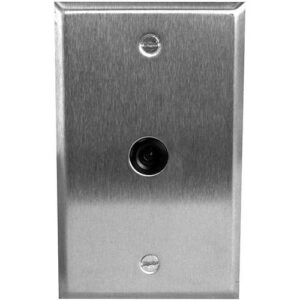 Speco CVC675T HD-TVI Discreet Color In-Wall Camera, 3.6mm Lens, Stainless Steel