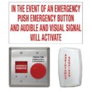 Camden CX-WEC10K2 Universal Emergency Call System Kit, 2-Gang for Universal Restroom (Replaces CX-WEC11)