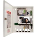 Speco D16WHTM9TB 16-Channel IP HD-TVI and Analog Full Hybrid Recorder with Built-In Monitor, 9TB HDD, White