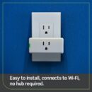 Leviton D215P-1BW Decora Smart Indoor Plug, 120V, White