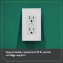 Leviton D215R-1BW Decora Smart Wi-Fi Tamper-Resistant Outlet