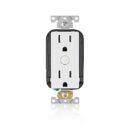 Leviton D215R-1BW Decora Smart Wi-Fi Tamper-Resistant Outlet