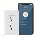 Leviton D215R-1BW Decora Smart Wi-Fi Tamper-Resistant Outlet