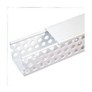 Panduit D2X3WH6 Round Hole Duct, Polyvinyl Chloride, 2"x3"x6', White