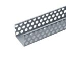 Panduit D2X4LG6 Round Hole Duct, 2"x4"x6', Polyvinyl Chloride, Light Gray