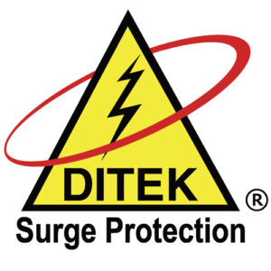 DITEK D300M-120/2401T Surge Protective Device, 120/240V Split, 3W + G, 200kA