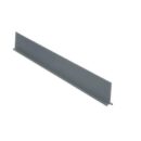 Panduit D3H6 Solid Duct Divider Wall, 3" High x 6' Long, Polyvinyl Chloride
