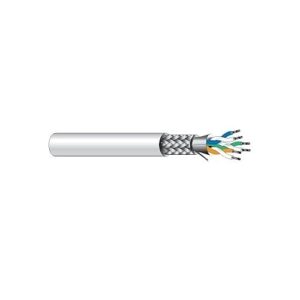 West Penn D4853GY1000 24/3 RS-485 OSDP Data Transfer Cable, PVC Jacket, 1000', Gray