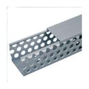 Panduit D4X4LG6 Round Hole Duct, Polyvinyl Chloride, 4x4x6', Light Gray