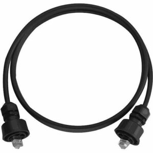 Leviton D6721-20E DuraPort CAT6 Patch Cable, Industrial Plug to RJ-45 Plug, 20', Black