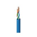 Belden D6UP 003U1000 23/4 CAT6 Solid BC Plenum Premise Horizontal Cable, U/UTP, CMP, 1000' UnReel, Orange