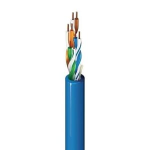 Belden D6UP 009U1000 CAT6 23/4-Pair Solid Premise Horizontal Plenum Cable, BC, CMP, U/UTP, 1000' UnReel, White