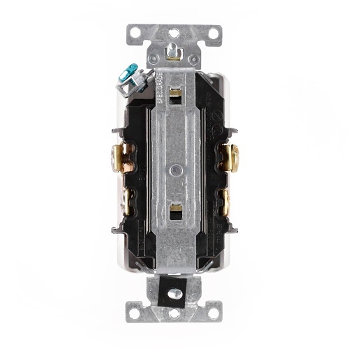 Leviton D8200-IGR Hospital Grade Decora Plus Duplex Receptacle