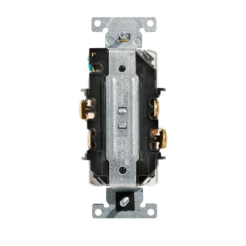 Leviton D8200-IGR Hospital Grade Decora Plus Duplex Receptacle