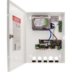 Speco D8WHT6TB 8-Channel IP HD-TVI and Analog Full Hybrid Recorder, 6TB HDD, White