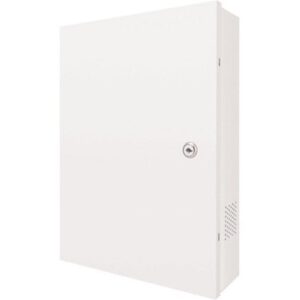 Speco D8WHUM 4K 8-Channel IP, HD-TVI Wall Mount Hybrid Video Recorder with Built-In Monitor, 4TB HDD, White