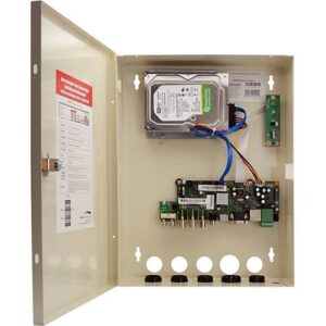 Speco D8WVX 8-Channel HD-TVI Standard Wall Mount DVR, 3TB HDD, White