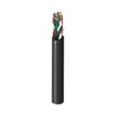 Belden DEDN188U 18/8 Stranded CMG PVC Copper Cable, 2000', Black