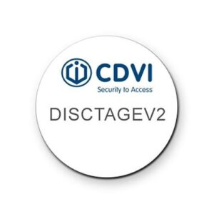 CDVI DISCTAGEV2 DESFire EV2 Mini Adhesive Tag, 25-Pack