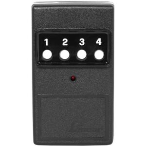 Linear DT-4A 4-Channel Delta-3 Visor Transmitter, Includes 9V Battery and Removable Visor Clip