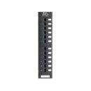 Panduit DP12688TGY Network Patch Panel, Cat6 Flat12