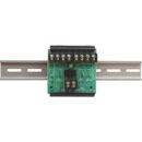 Altronix DP4CB DIN Rail Power Distribution Module, 4-Outputs PTC, 48V AC/DC