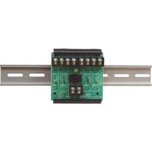Altronix DP4CB DIN Rail Power Distribution Module, 4-Outputs PTC, 48V AC/DC