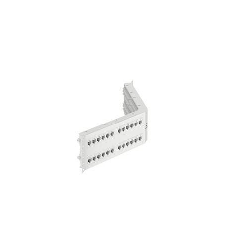 Panduit DPA48688TGWH Punchdown Patch Panel, Cat6, Angled