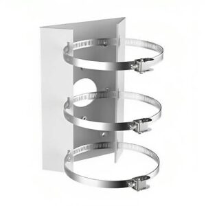 Hikvision DS-2904ZJ Vertical Pole Mount for Camera, 3.53 lb, White