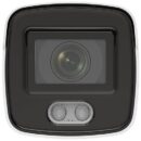 Hikvision DS-2CD2047G2-LU Performance Series ColorVu 4MP Outdoor Bullet IP Camera, 2.8mm Fixed Lens, White