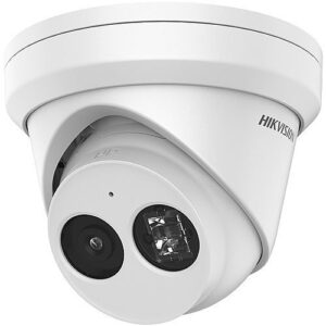 Hikvision DS-2CD2343G2-IU AcuSense 4MP Turret IP Camera with Built-In Microphone, 2.8mm Fixed Lens, White, (Replaces DS-2CD2343G0-I(2.8MM))