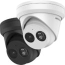 Hikvision DS-2CD2343G2-IU Value Series AcuSense 4MP Turret IP Camera with Built-In Microphone, 2.8mm Fixed Lens, Black