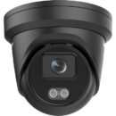 Hikvision DS-2CD2347G2-LU Performance Series ColorVu 4MP WDR Turret IP Camera with Built-In Microphone, 2.8mm Fixed Lens, Black
