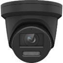 Hikvision DS-2CD2387G2-LU Performance Series ColorVu 8MP Outdoor WDR Turret IP Camera with Built-In Microphone, 2.8mm Fixed Lens, Black