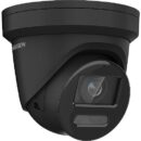 Hikvision DS-2CD2387G2-LU Performance Series ColorVu 8MP Outdoor WDR Turret IP Camera with Built-In Microphone, 2.8mm Fixed Lens, Black