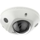 Hikvision DS-2CD2523G2-IS Value Series AcuSense 2MP WDR Mini Dome IP Camera with Audio and Alarm, 4mm Fixed Lens, White