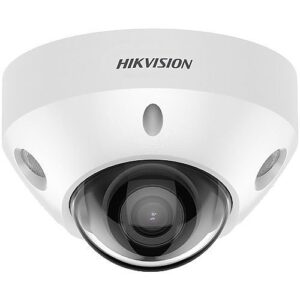 Hikvision DS-2CD2547G2-LS ColorVu 4MP Mini Dome IP Camera, 4mm Fixed Lens, White