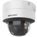 Hikvision DS-2CD2747G2T-LZS Performance Series ColorVu 4MP WDR Dome IP Camera, 2.8-12mm Motorized Varifocal Lens, White