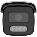 Hikvision DS-2CD2T47G2-LSU/SL ColorVu 4MP Strobe Light and Audible Warning Bullet IP Camera, 4mm Fixed Lens, White
