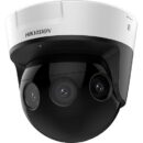 Hikvision DS-2CD6924G0-IHS Smart Series PanoVu 8MP Outdoor 180° Stitched Panoramic Dome IP Camera, 2.8mm Lenses, White