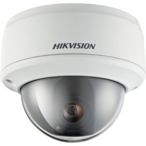 Hikvision DS-2CD733F-E 1MP VGA Indoor Dome Camera, 2.8-12mm Varifocal Lens, White